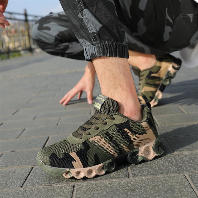 Cam Phối Chạy Bộ Nam Bền Mùa Hè Thoáng Khí Giày Nữ Ngoài Trời Giày Đi Bộ Chống Trơn Trượt Giày Đi Bộ Thể Thao Chạy Bộ Color: Summer Breathable Shoe Size: 41