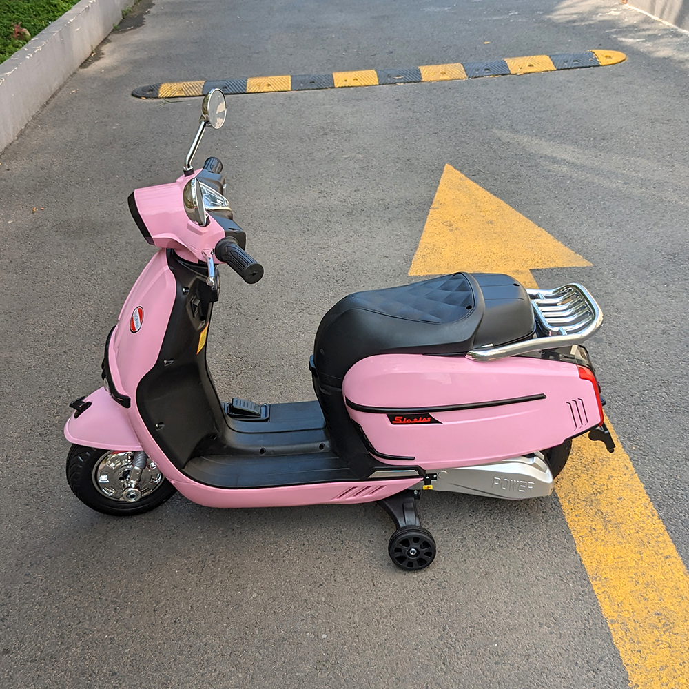 Xe máy điện Vespa cho bé BABY PLAZA T08