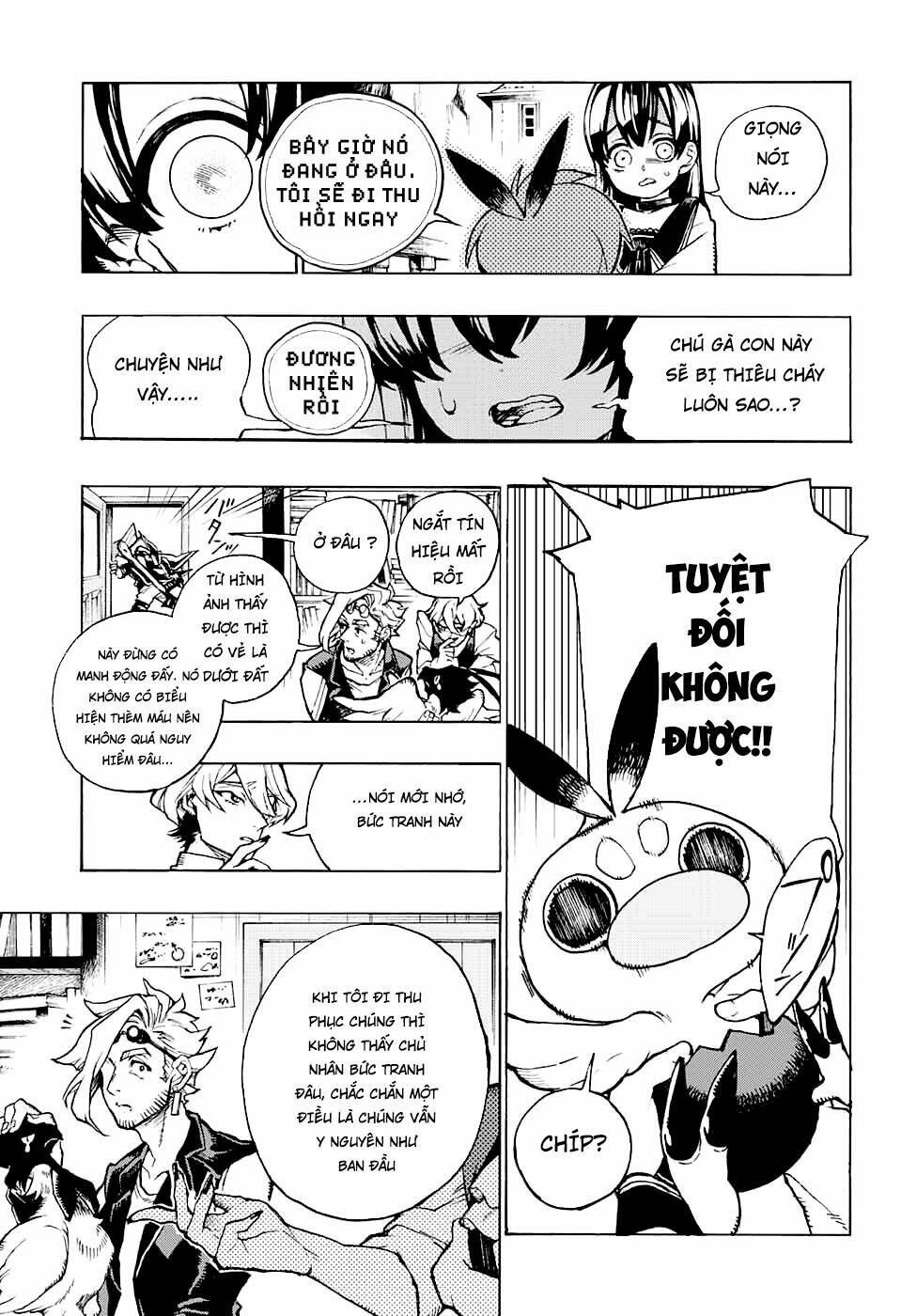 bức họa đẫm máu của phù thủy chapter 4.2 14