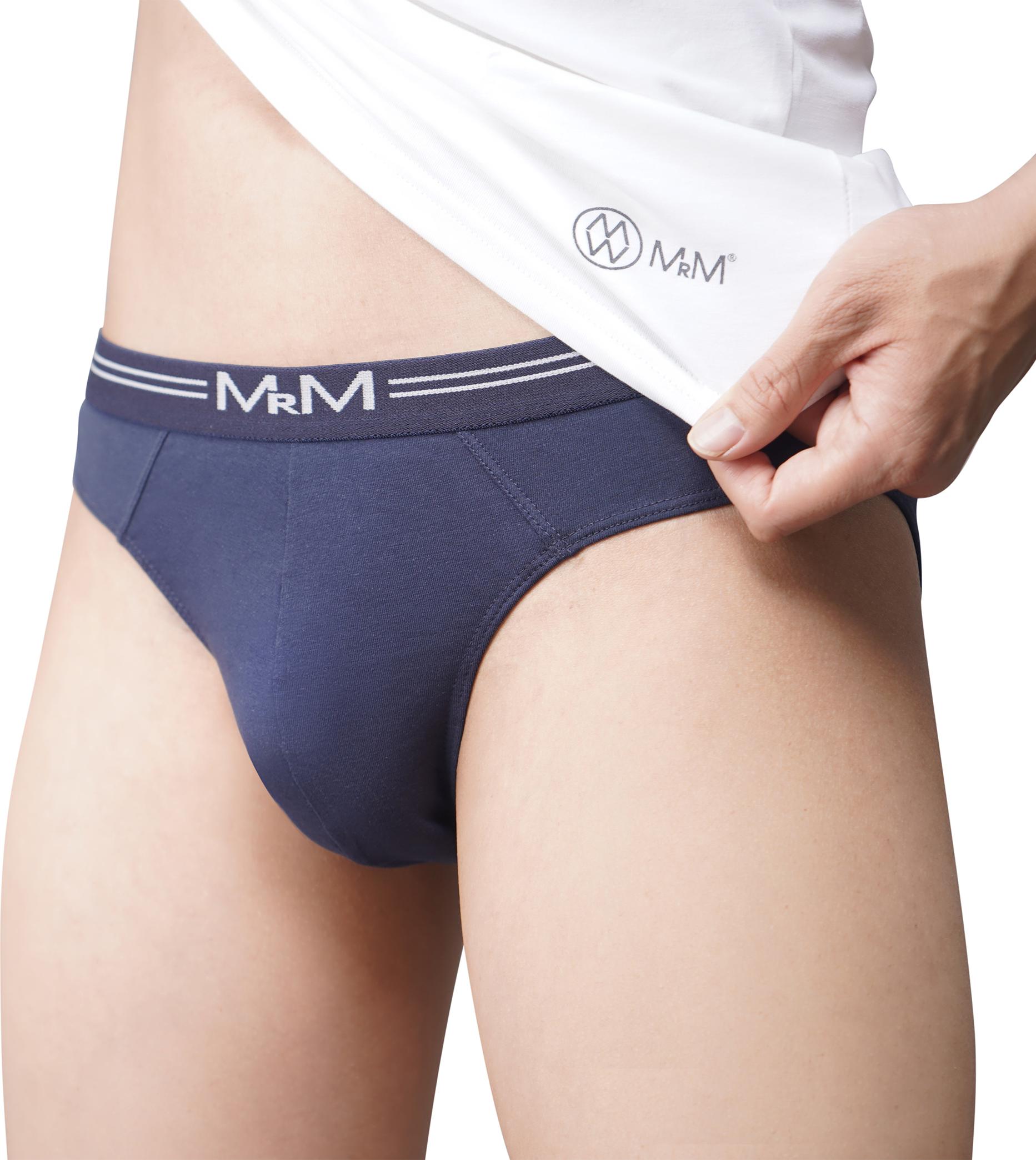 Combo 3 quần lót nam sợi cotton Organic mềm mịn thoáng mát co giãn 4 chiều MRM Manlywear
