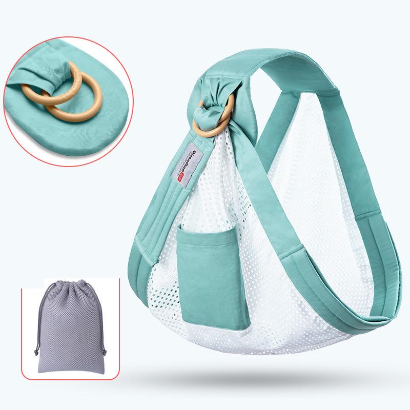 Em Bé Bọc Mới Sinh Ra Các Vật Dụng Cho Bé Cotton Nhẹ Cho Bé Sling Cho Con Bú Bao Bé Kẹp Mang Theo Túi Thoáng Khí Quấn Túi