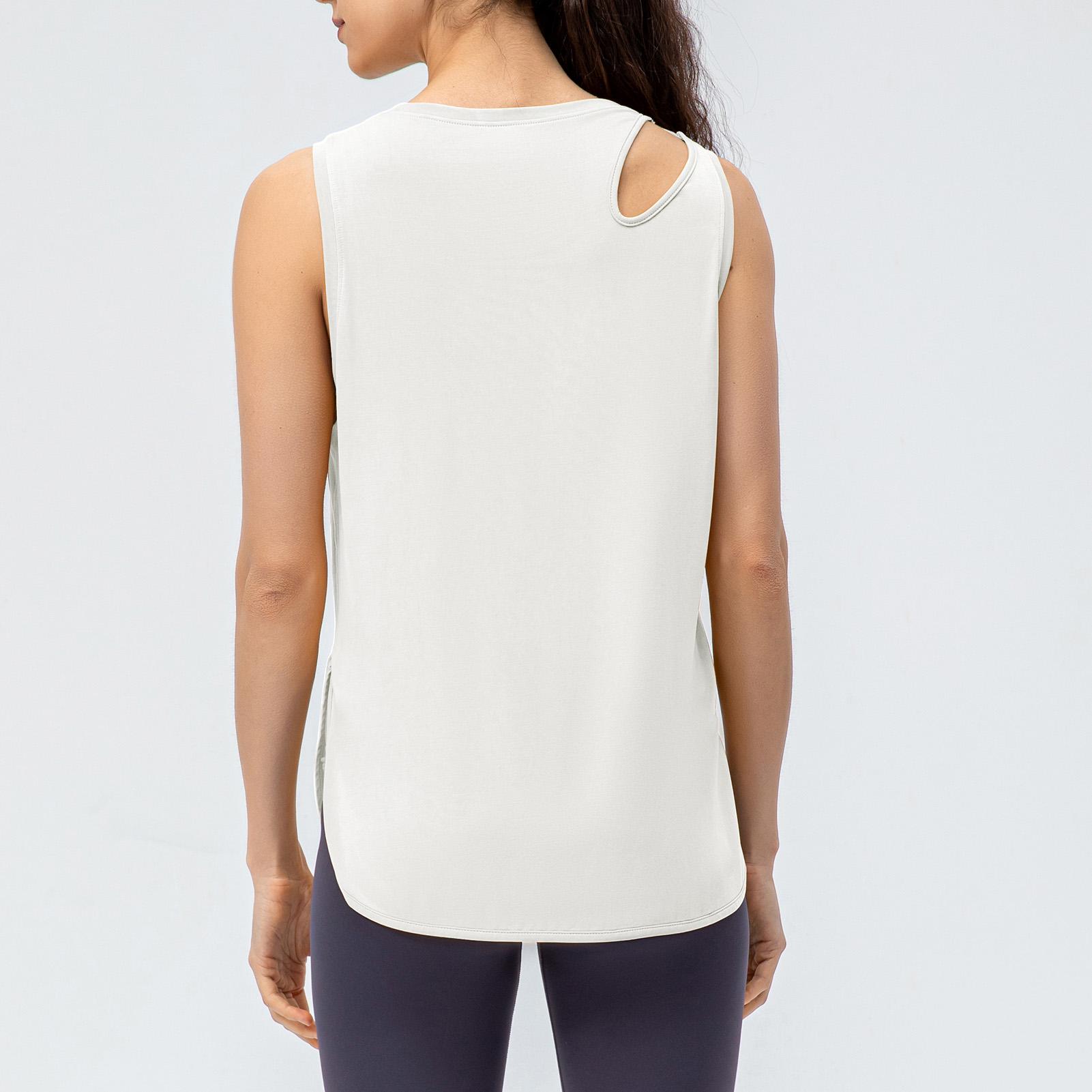 Áo thun nữ Tank Tops không tay thoáng khí nhanh khô để chạy bộ, luyện tập thể thao