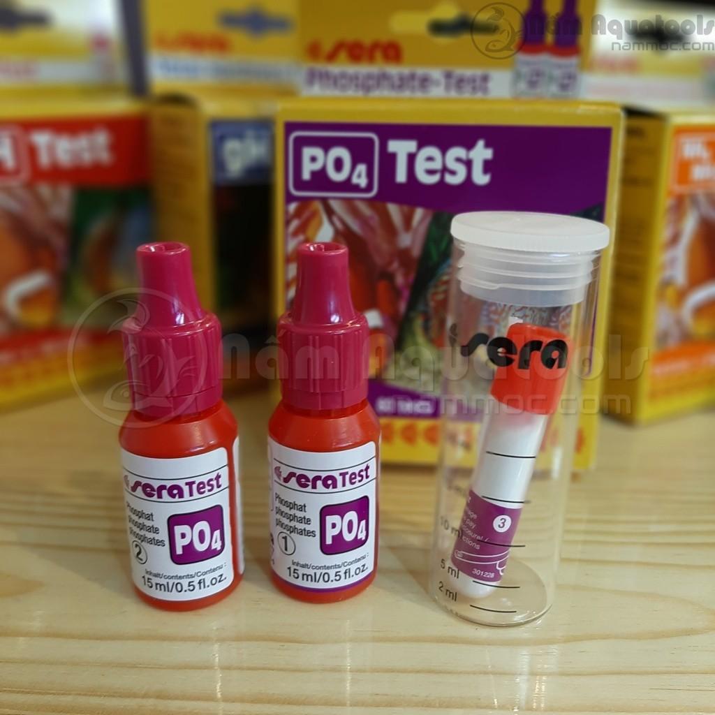 SERA Test Kit | Test PO4 - Kiểm Tra Nồng Độ Phosphate Trong Hồ Cá Thuỷ Sinh