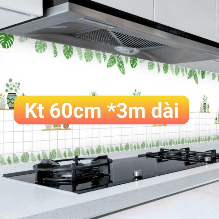 Giấy Bạc Dán Bếp Chống Bẩn KT 0.6x3m Không Thấm Nước,Dễ Lau Chùi