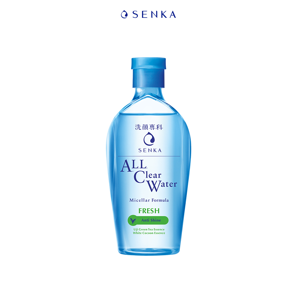 Bộ đôi Senka sạch sâu thoáng mịn (Nước tẩy trang Senka Water Fresh 230 ml + Sữa rửa mặt Senka Perfect Whip 50g)