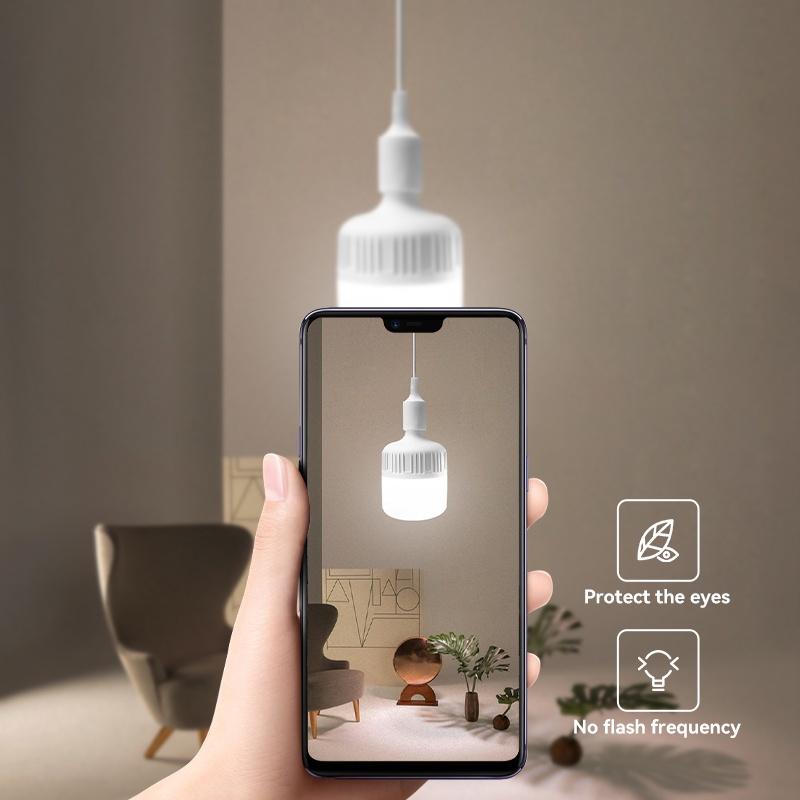 Bóng Đèn LED E27 Tiết Kiệm Năng Lượng 6500K 5W 10W 15W 20W 30W 40W 50W