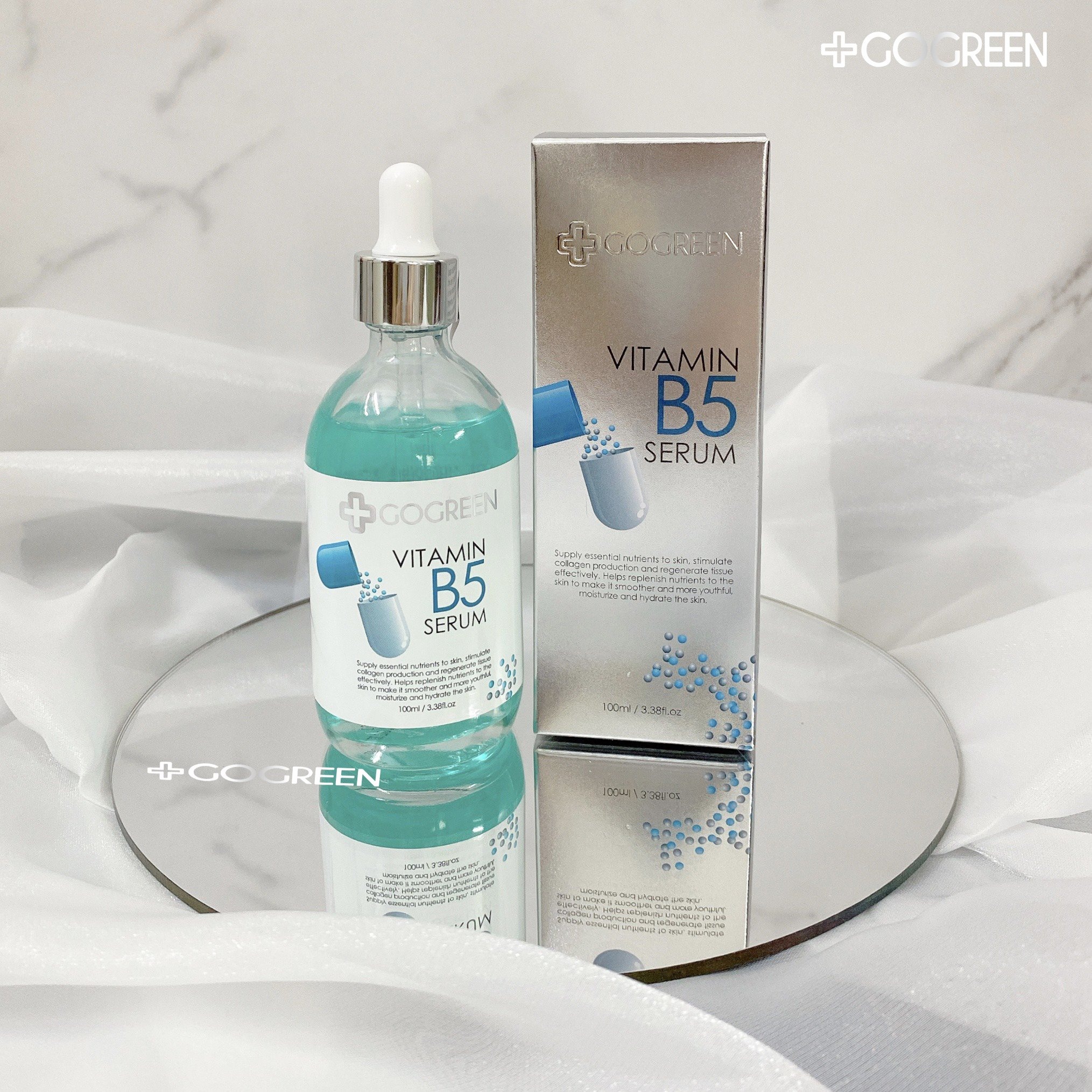Serum phục hồi da cao cấp GoGreen SERUM VITAMIN B5 100ml