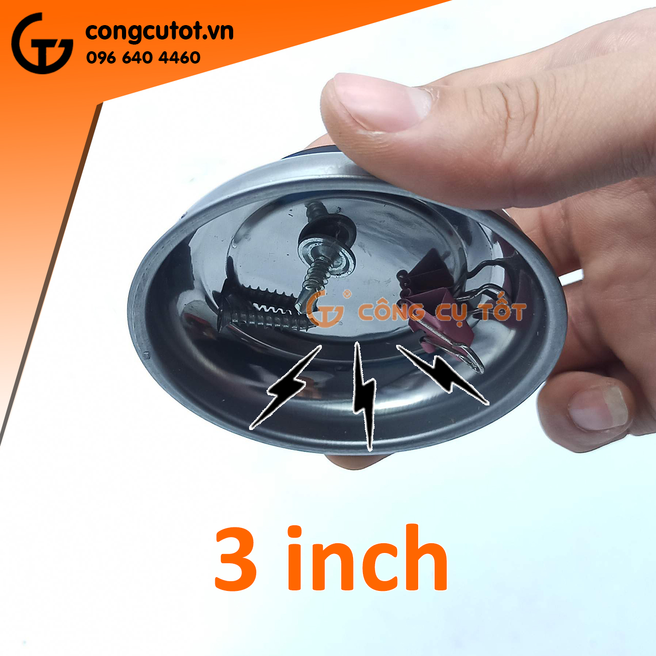 Đĩa dụng cụ từ tính 3 inch 80mm
