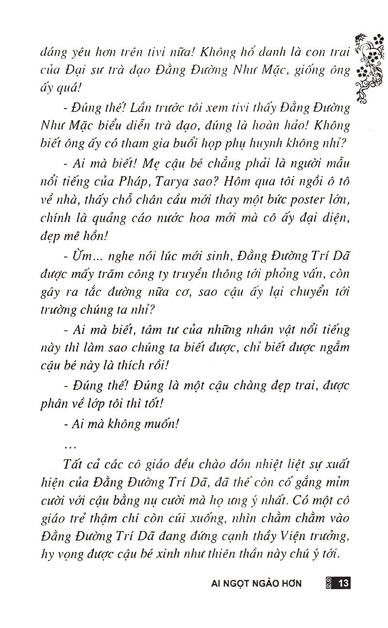 Ai Ngọt Ngào Hơn
