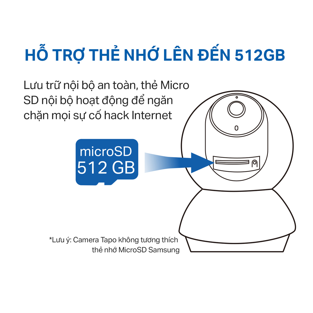 Camera Wifi TP-Link Tapo C200/ TC71/ C211/ C212/ C220 - Trong nhà, Quay quét 360 độ - HÀNG CHÍNH HÃNG