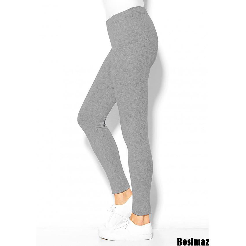 Quần Legging Nữ Bosimaz MS015 dài không túi cao cấp, thun co giãn 4 chiều, vải đẹp dày, thoáng mát không xù lông.