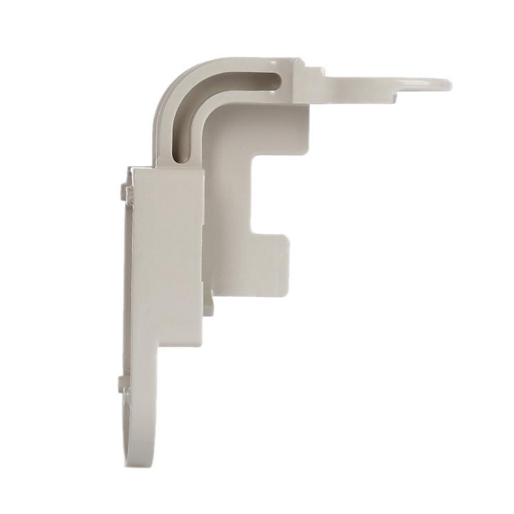 White Gimbal Yaw Fixed Bracket Buckle Mount for