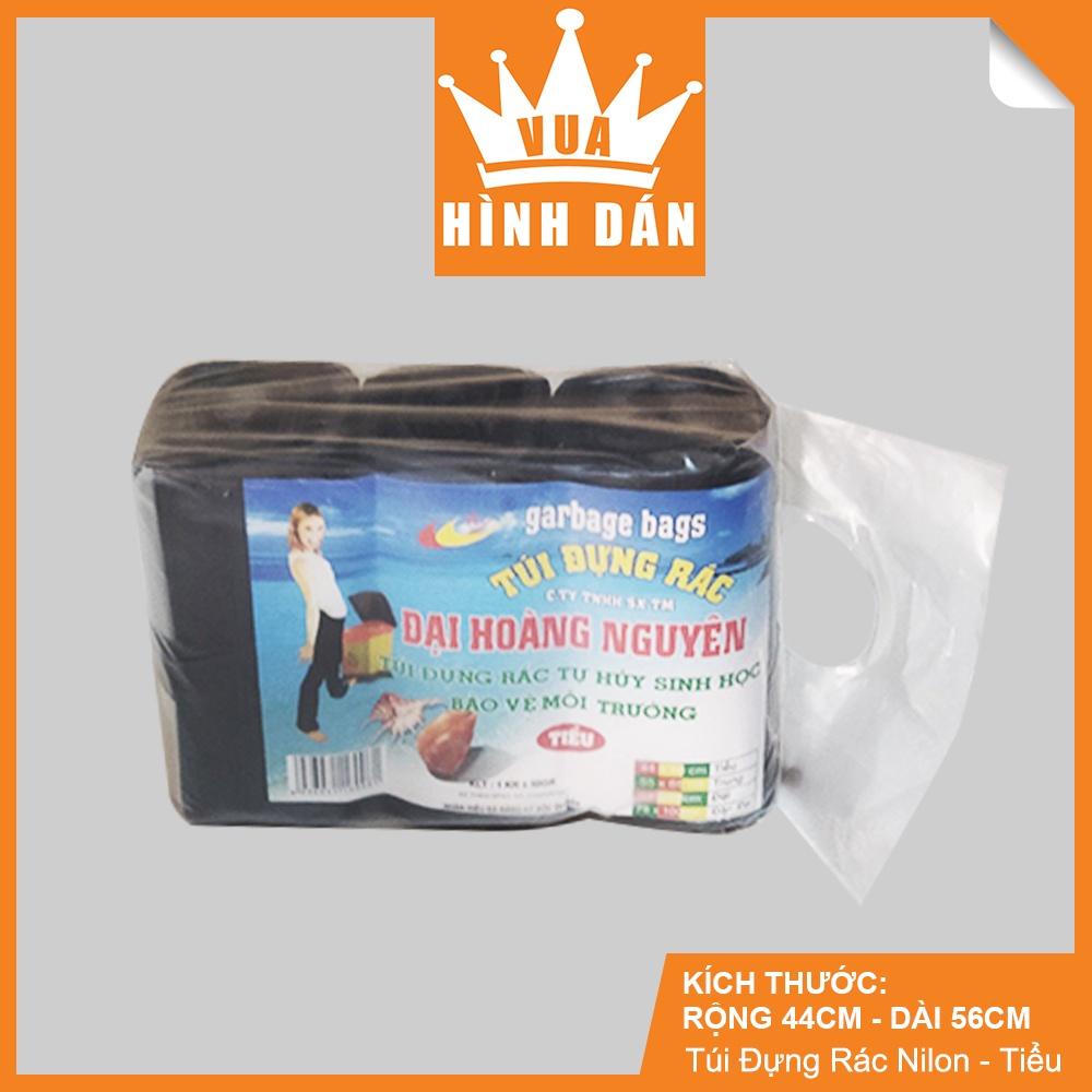 TÚI ĐỰNG RÁC NILON, BAO RÁC TỰ PHÂN HỦY – 2 hoặc 3 CUỘN (1KG) – ĐẠI HOÀNG NGUYÊN – Đủ size - Màu ngẫu nhiên