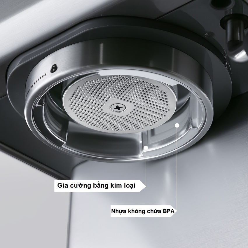 Máy pha cà phê chuyên nghiệp Espresso, Cappuccino, Latte thương hiệu Mỹ cao cấp HiBREW H10 - Công suất 1350W - Hàng nhập khẩu