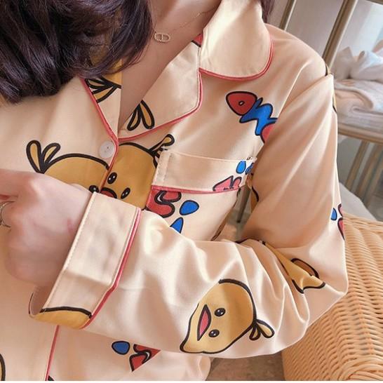 Bộ ngủ pijama cao cấp chất dày ấm