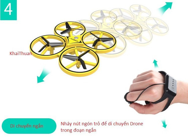 Trực Thăng Điều Khiển Từ Xa Con Đom Đóm UAV Firefly Drone 10
