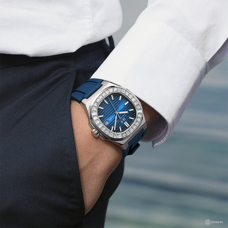 Đồng hồ nam chính hãng IW Carnival IW721G-4,kính sapphire,chống xước,chống nước 50m,Bh 24 tháng,máy cơ (automatic)