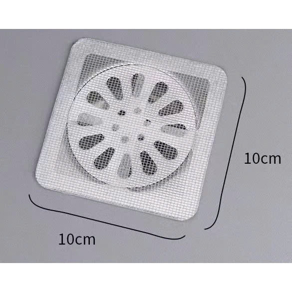 SET 20 Lưới Lọc Tóc Dán Nắp Cống, Chặn Côn Trùng, Chống Tắc Nghẽn