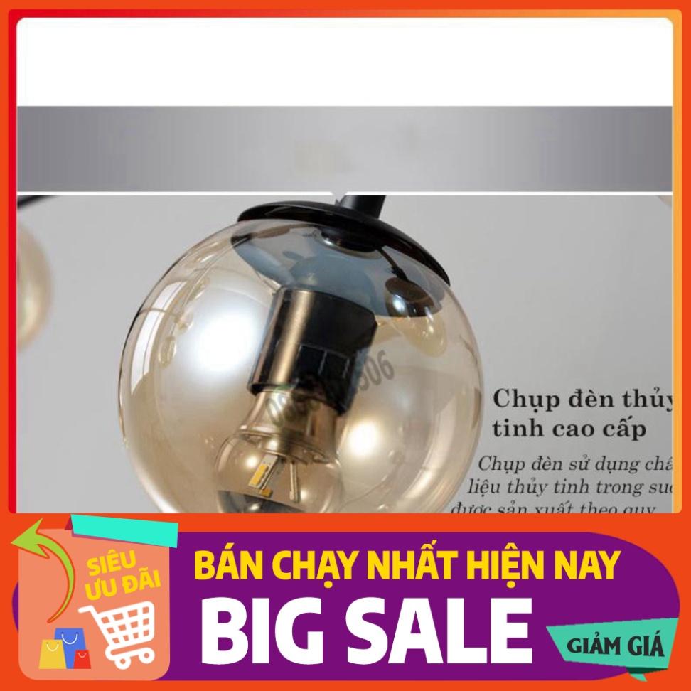 *Bảo hành 12 tháng*Đèn Chùm Phân Tử Ondric 10 bóng - Decor lighting, chùm ý 10 bóng dạng phân tử trang trí phòng khách