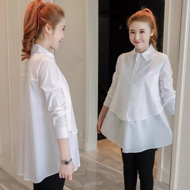 Áo sơ mi bầu HÀNG THIẾT KẾ