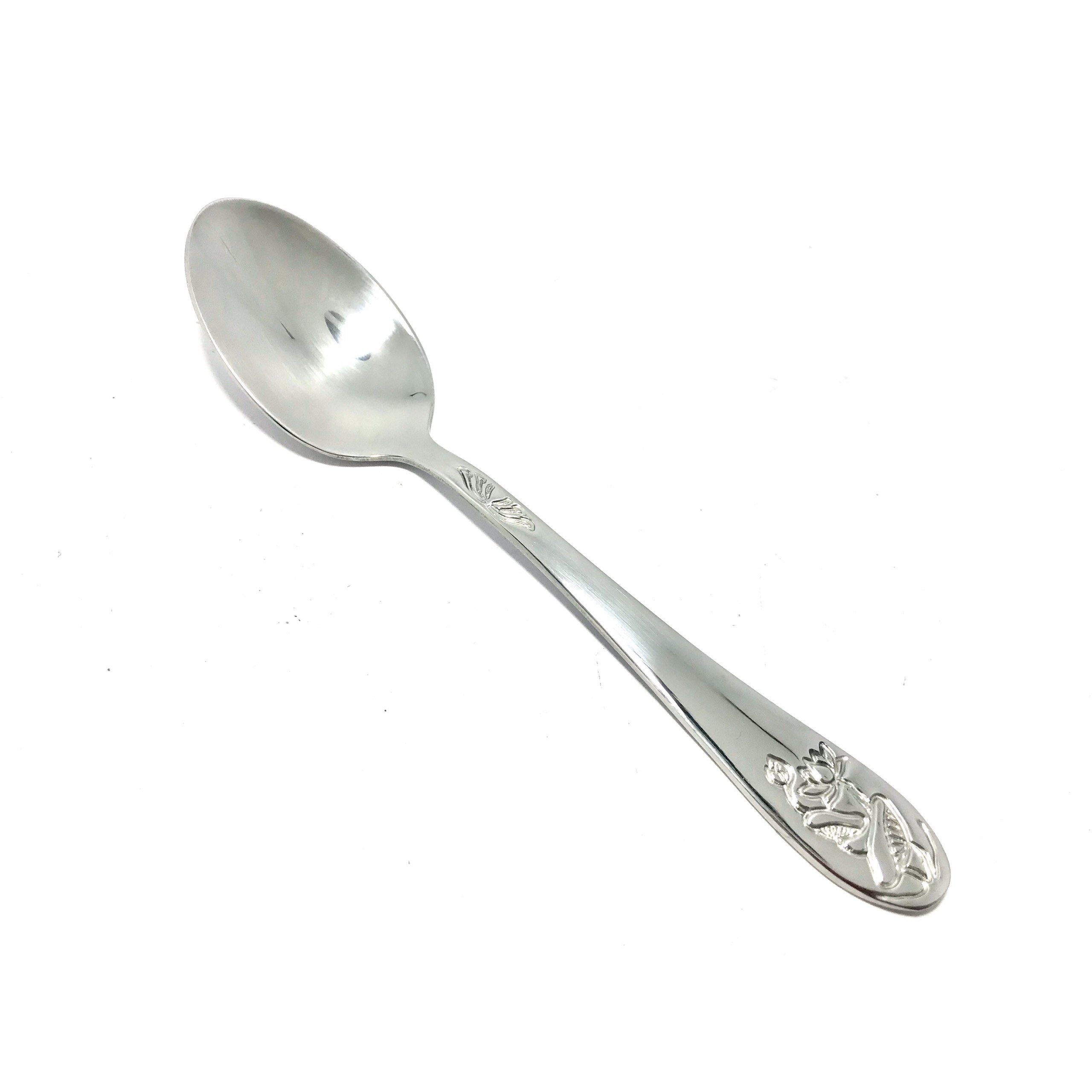 Bộ muỗng bánh hoạ tiết hoa sen Z08 TS