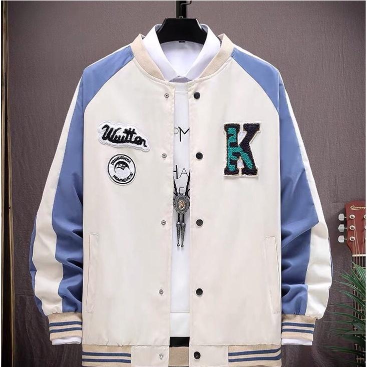 Áo khoác bomber nam nữ họa tiết mới cực HOT