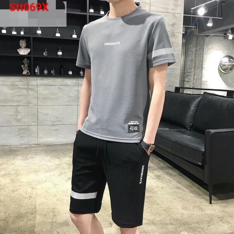 Đồ bộ nam nữ unisex mùa hè chất mè xịn co giãn 4 chiều thoáng mát (dink)