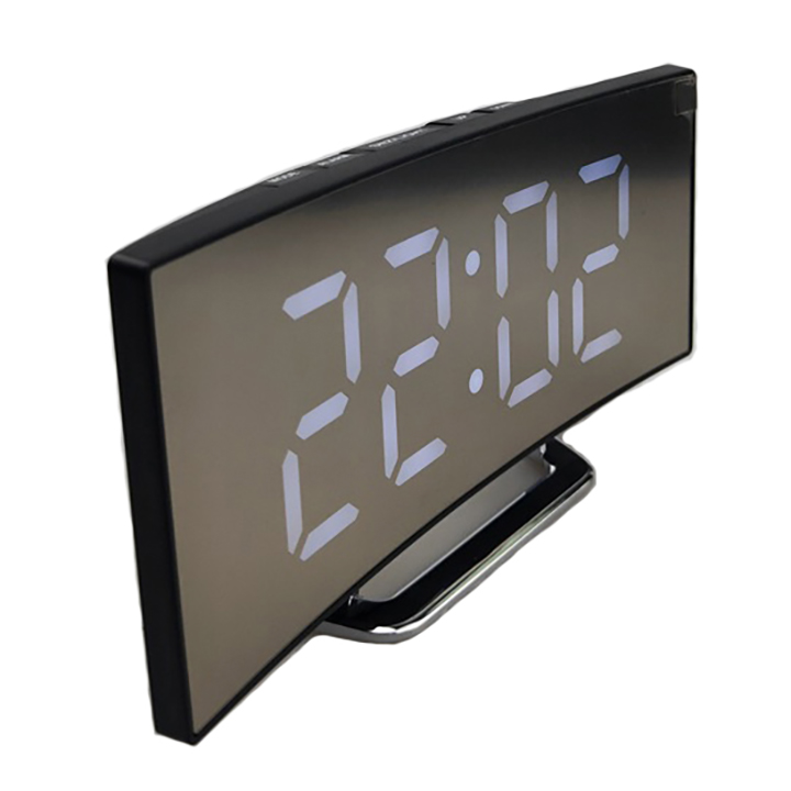 Đồng hồ LED báo thức màn hình LCD Miror Clock DT6507