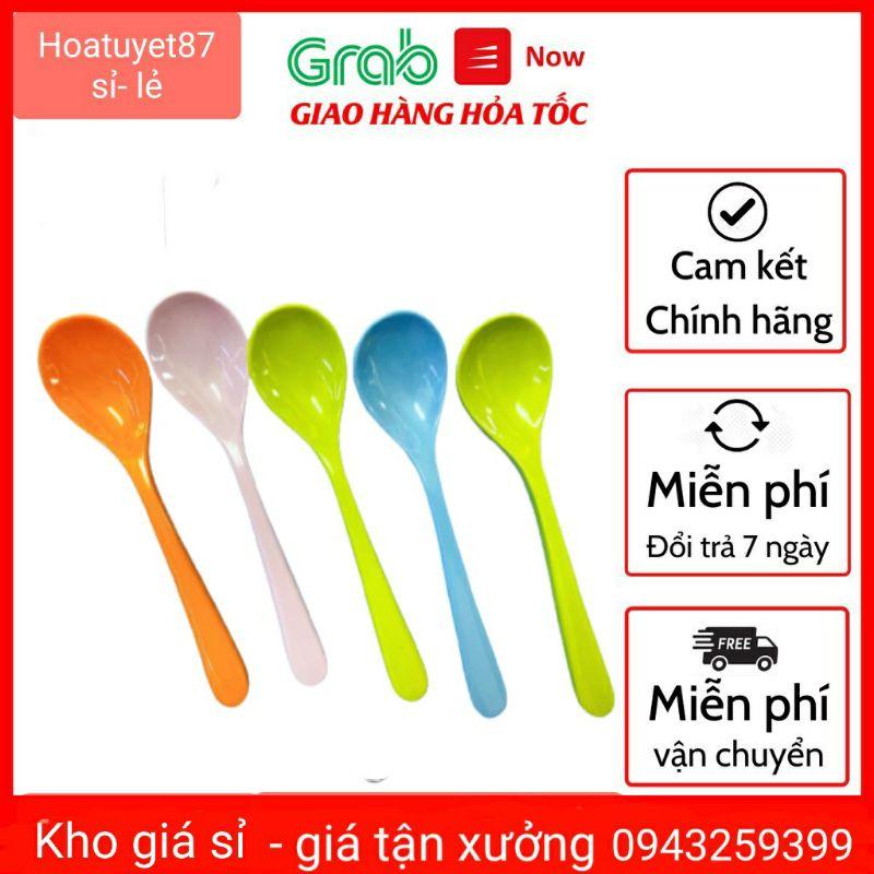 Thìa súp phíp nhỏ_ Thìa nhựa, thìa ăn dạm dùng cho trẻ từ 6tháng tuổi