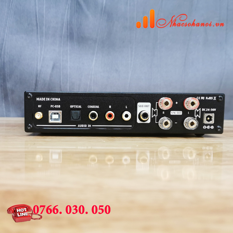 AMPLY DAC GIẢI MÃ 24BIT SUCA DA-2120C - Hàng Chính Hãng