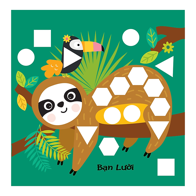 Sách Hình Dán Ngộ Nghĩnh - Phát Triển Khả Năng Quan Sát