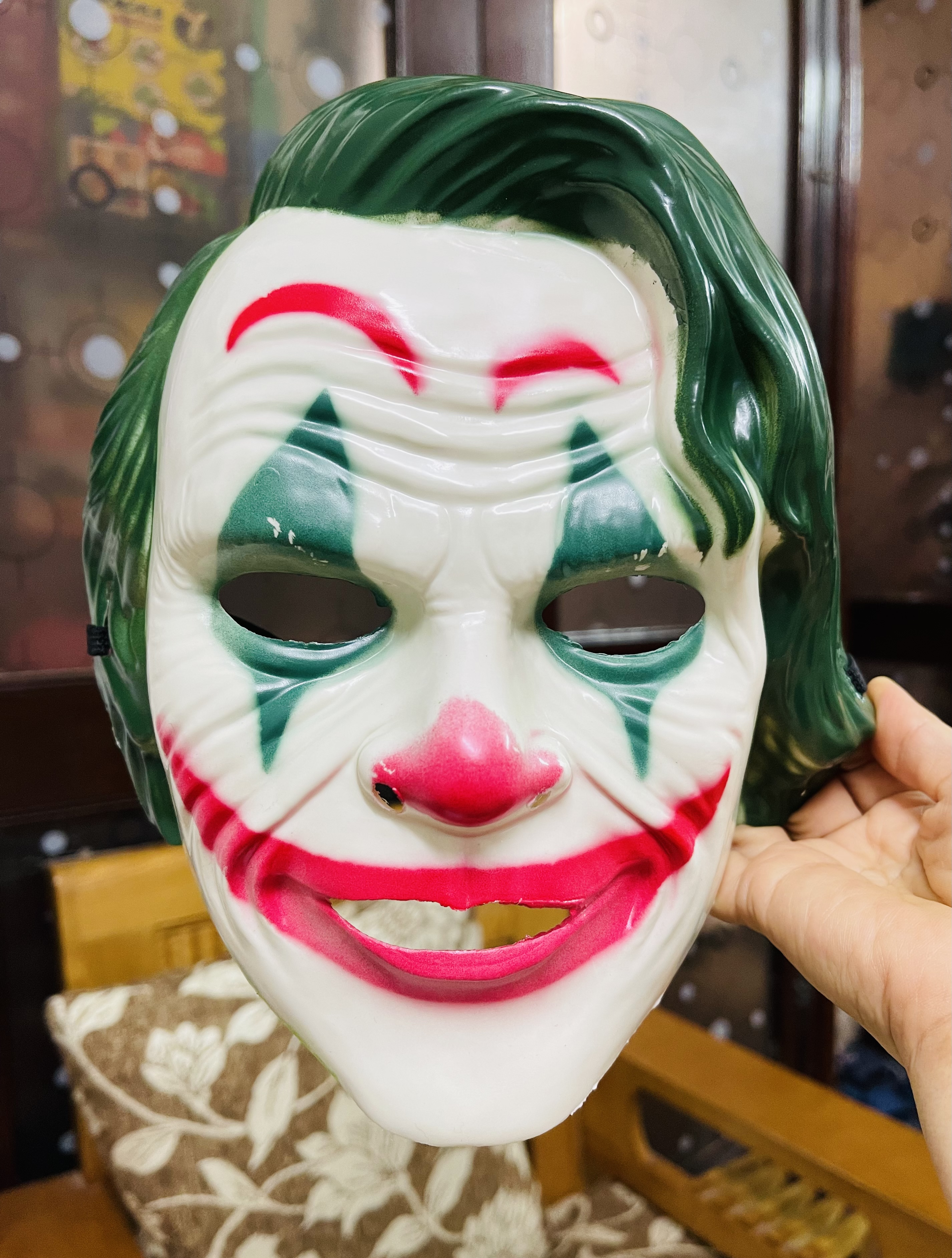 Mặt ban jocker hoá trang halloween / mặt nạ jocker chơi trung thu