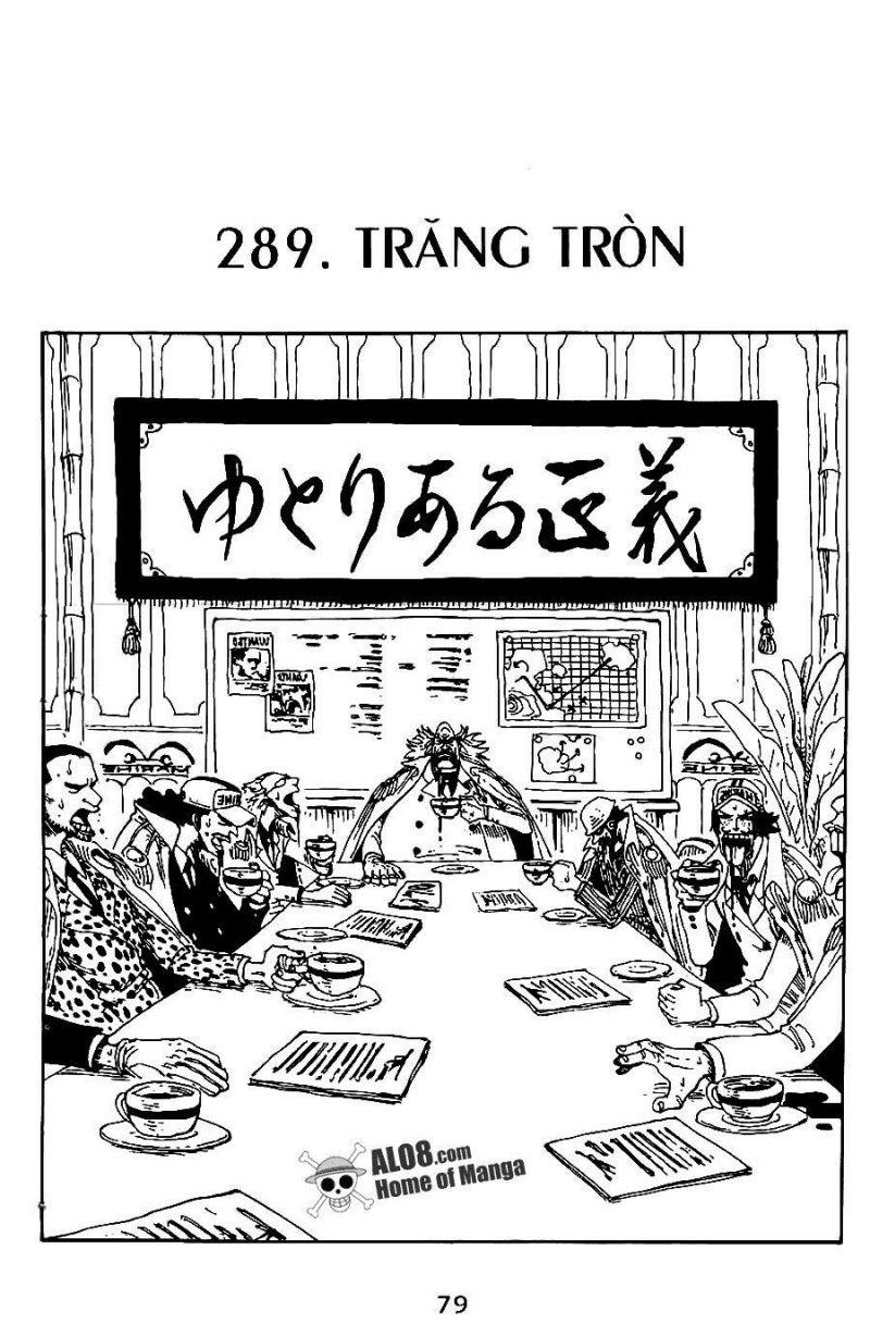 đảo hải tặc - one piece chapter 289 1