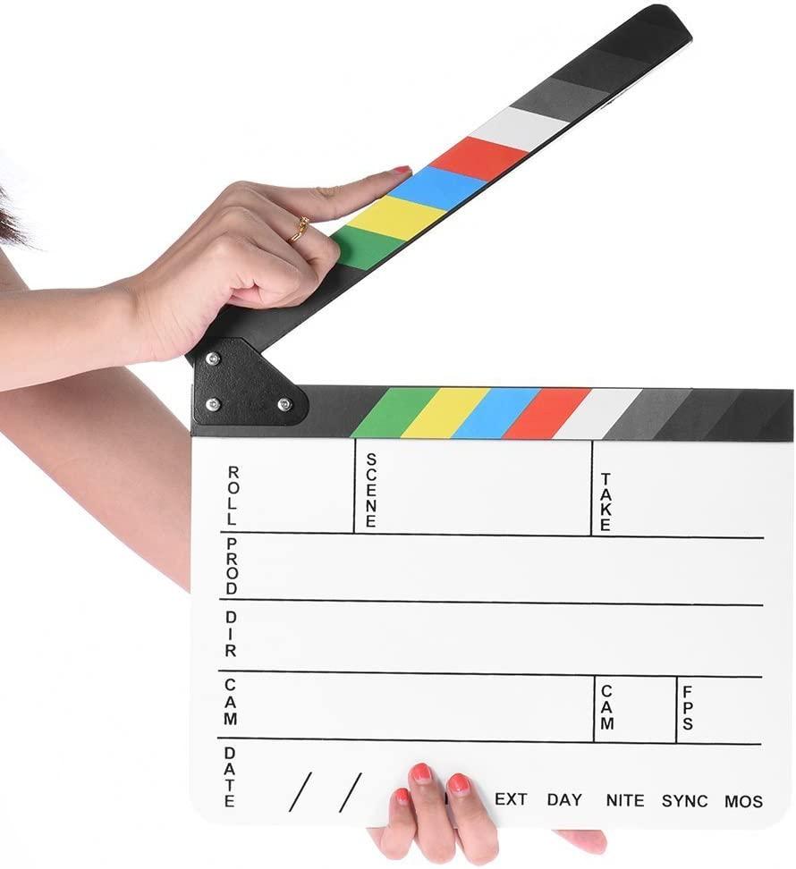 Đạo diễn phim chuyên nghiệp Clapboard, Studio chụp ảnh Video TV Acrylic