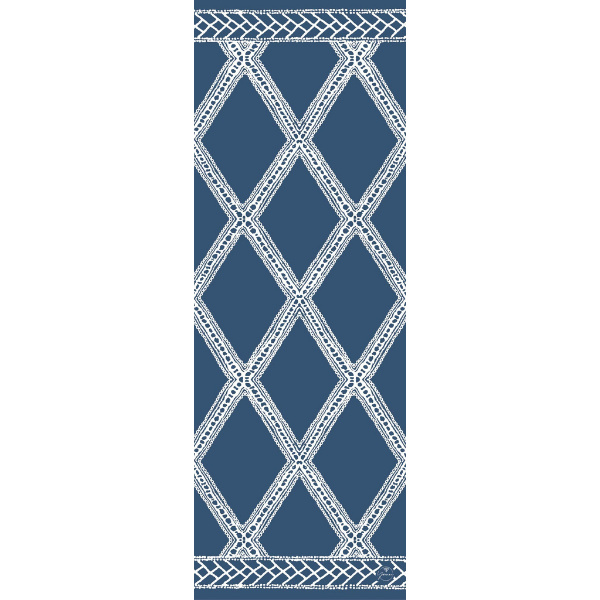 Thảm tập yoga chính hãng Yvonne, Blue Navy (TẶNG KÈM 3 PHẦN QUÀ) dày 6mm bề mặt nhám, siêu bám, chống trơn trượt, thấm hút mồ hôi, càng nhiều mồ hôi càng bám, dễ vệ sinh, bề đẹp, sang trọng