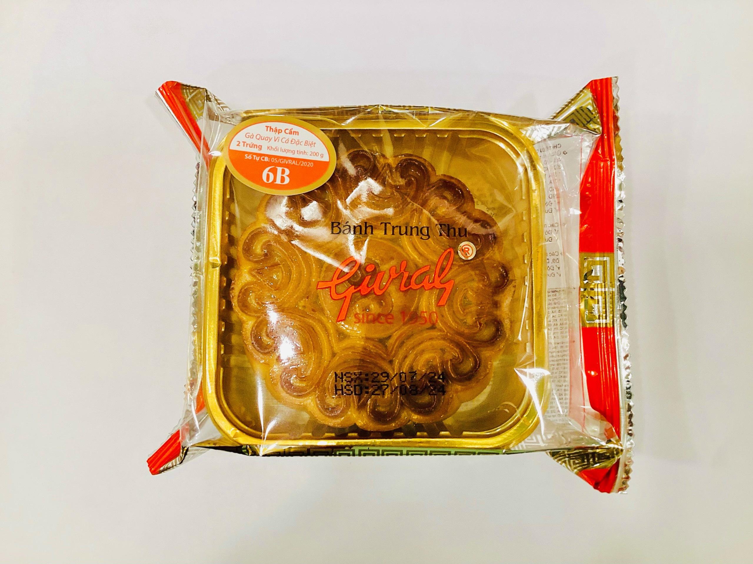 Bánh Trung Thu Givral Combo Tâm Giao 3