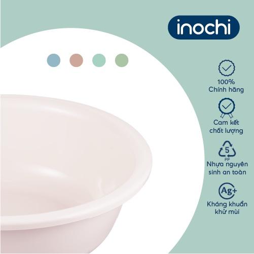 Thau nhựa cao cấp Inochi - Notoro 38cm màu Hồng/Xanh