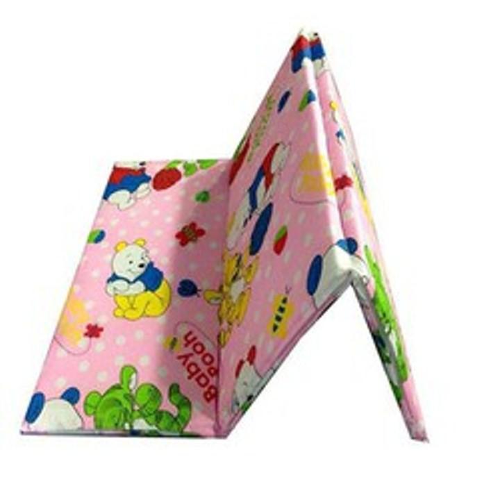 Nệm / Đệm Bông Ép HQ Gấp 3 Trẻ Em : Shop Giao Màu Ngẫu Nhiên