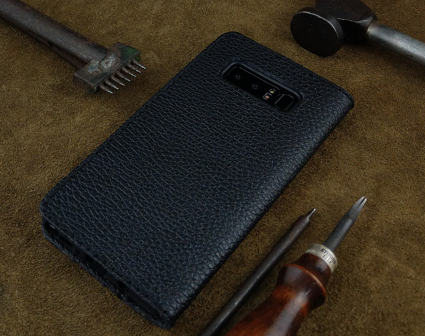 Bao Da cho Samsung Galaxy Note 8 Handmade Da Bò Thật