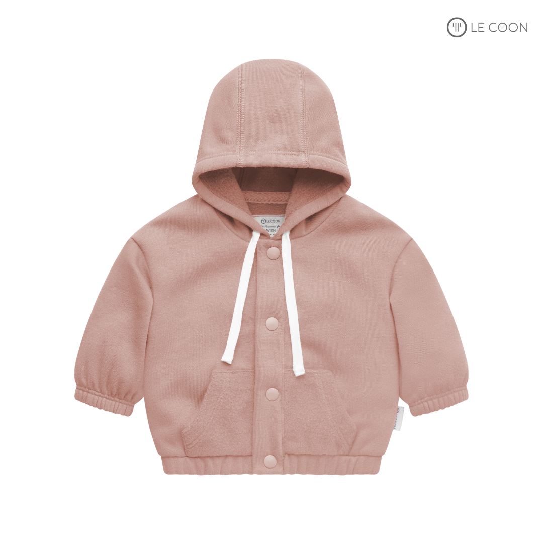 LE COON | Hoodie Nỉ Cào Bông | 3 tháng - 3 tuổi