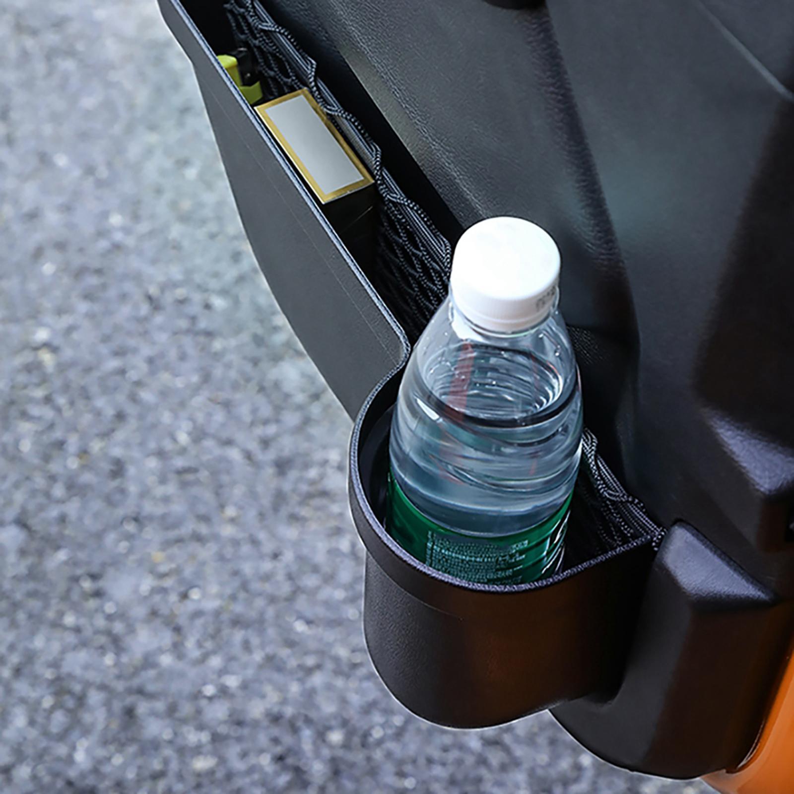 1 Pair ABS Car Automobile Door Storage Organizer Pocket Cup Holder Easy Installation for Jeep Wrangler JL 2018-2020