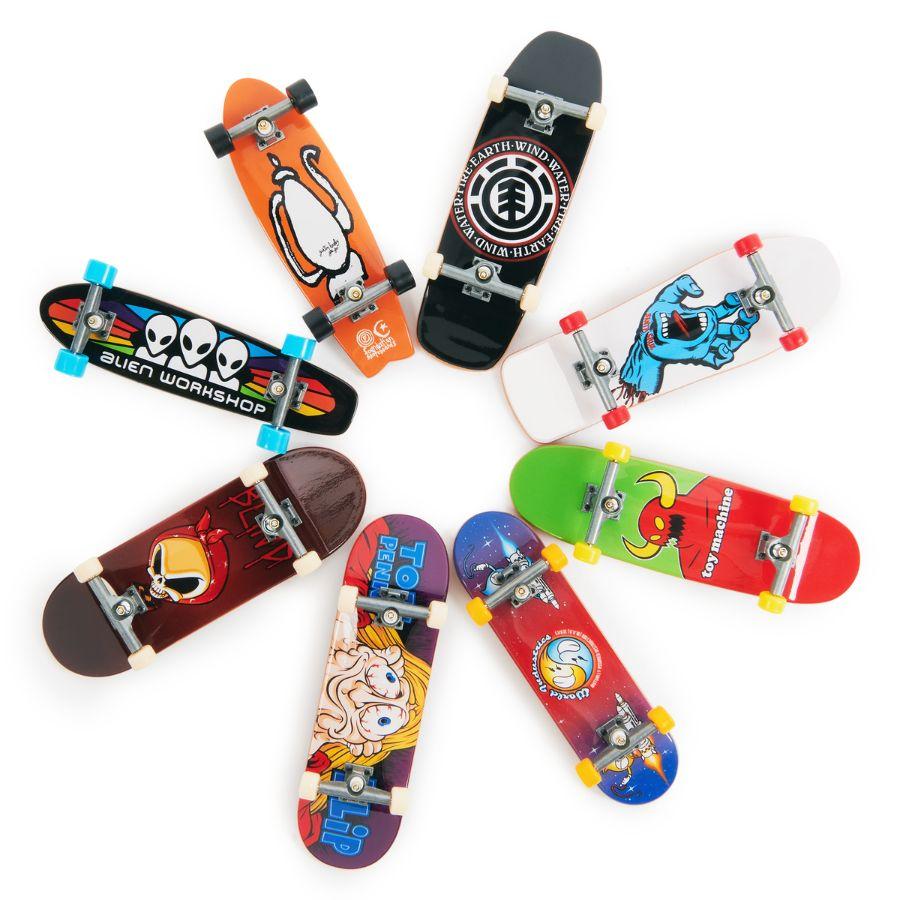 Đồ Chơi Combo 8 Ván Trượt Phiên Bản Kỷ Niệm 25 Năm TECH DECK 6067138