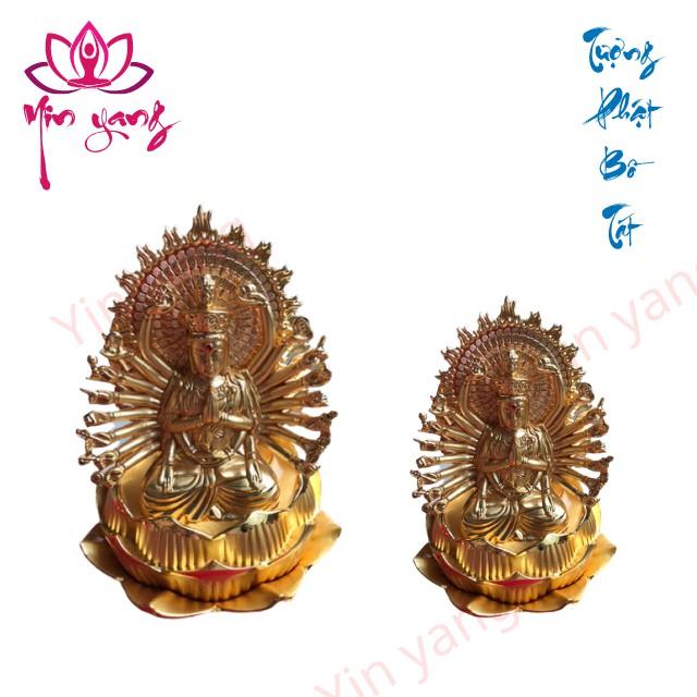 Tượng Phật Mẫu Chuẩn Đề Để Taplo Xe Hơi Ô Tô cao cấp, chất lượng