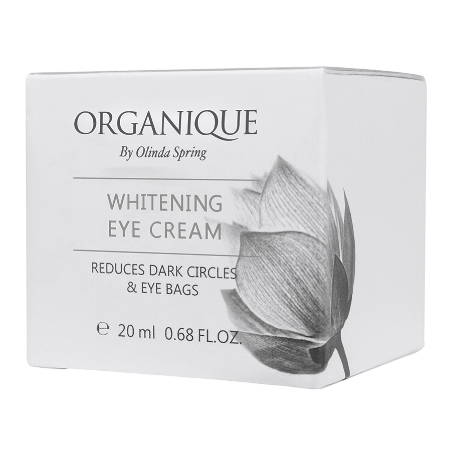 Kem Dưỡng Trắng Vùng Mắt Organique Whitening Eye Cream (20ml) - Tặng Kèm Mút Rửa Mặt