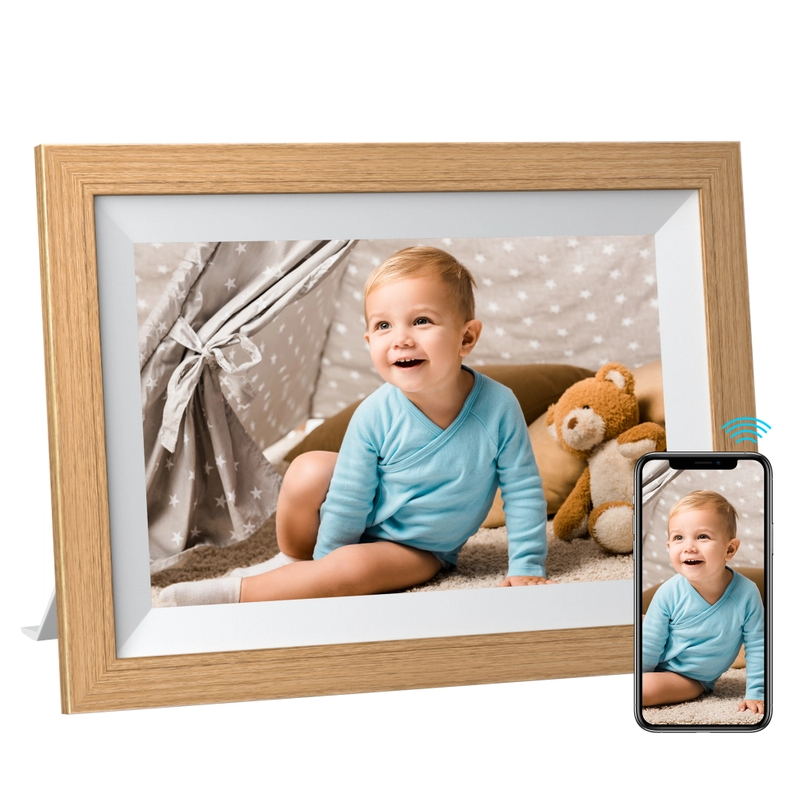 Khung tranh chuyển động kỹ thuật số Wifi Kodak RCF-1012W, màn hình 10 inch, độ phân giải 1280x800 pixels