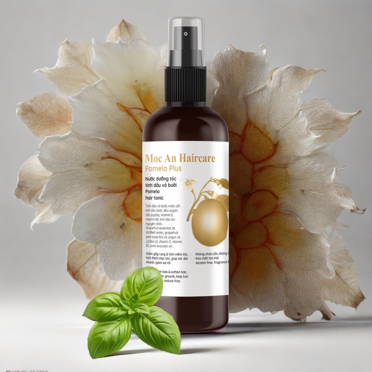 Tinh Dầu Bưởi Xịt Tóc Pomelo Plus Mộc Ân Haircare