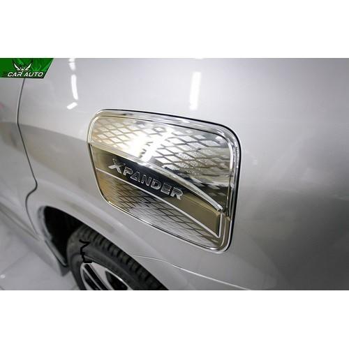 Ốp nắp xăng xe dành cho Mitsu Xpander MẠ CROM