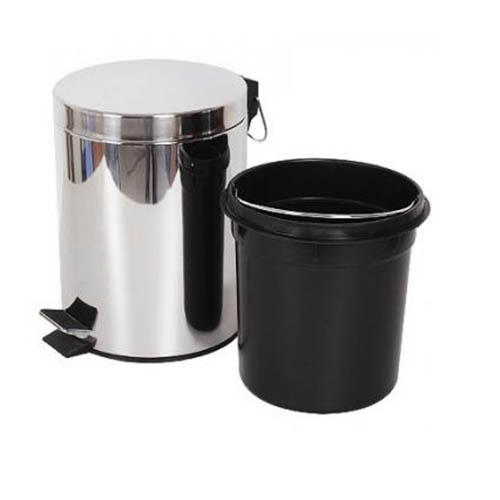 Thùng rác inox đạp chân 12 lít - Loại A