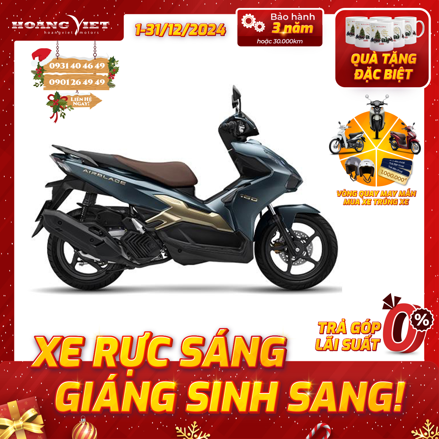 Xe máy Honda Air Blade 160cc 2025 - Phiên Bản Đặc Biệt