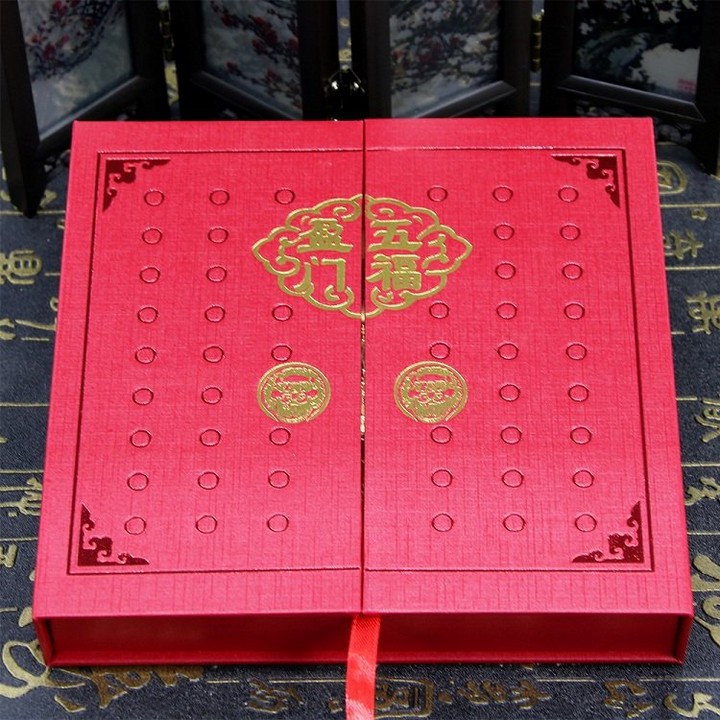 Bộ Ngũ Phúc - Phúc Lộc Thọ Tài Hỷ, vật phẩm phong thủy trưng bày trong nhà, nơi làm việc, mang lại sự may mắn, tài lộc, quà biếu tặng lì xì dịp Lễ Tết đầy ý nghĩa